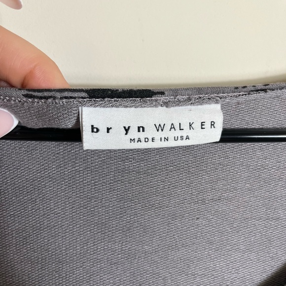 Bryn Walker Black and Gray Maxi Dress Size L - Picture 9 of 11